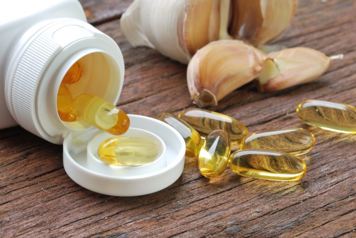 Garlic oil capsules/pills